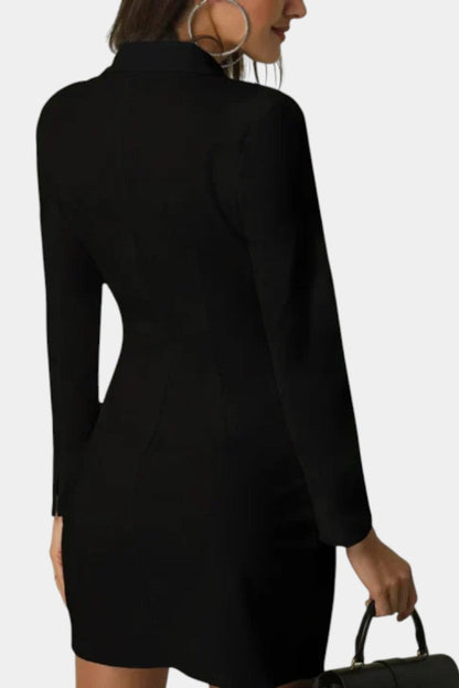 Heidi Blazer Elegant Double Breasted Dress
