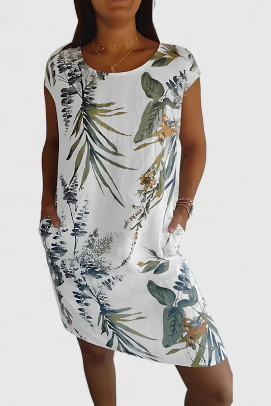 Tereza Casual Round Neck Dress