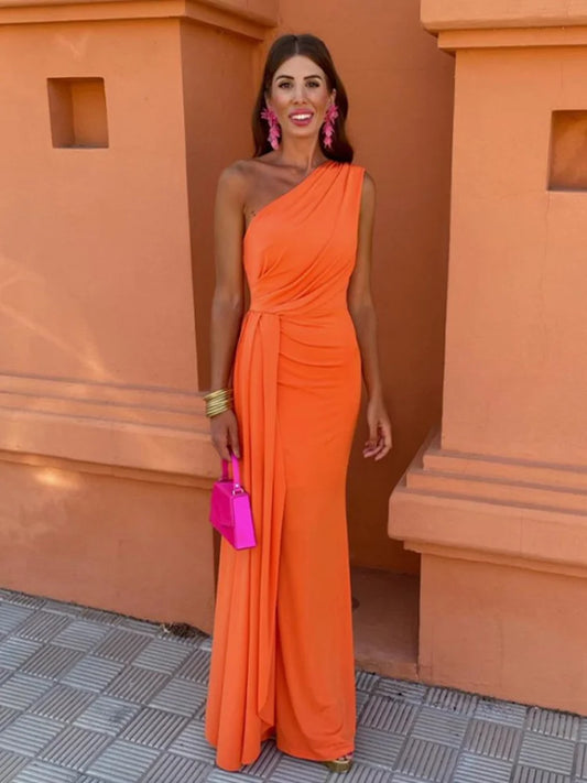 Lia™ | Asymmetrical Long Dress