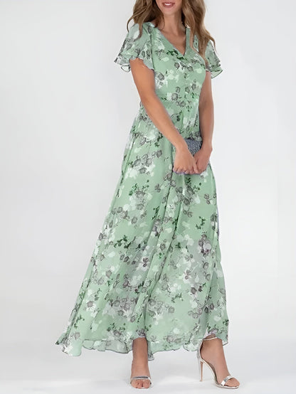 Amber™ | Flowy Gown with Belly Cover
