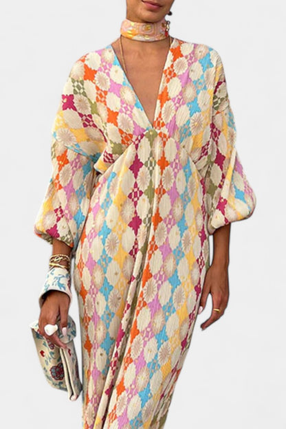 Shanice Striped Loose Maxi Dress