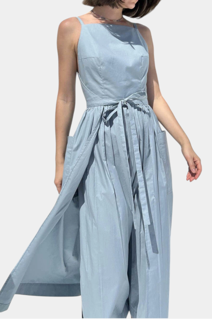 Dezi Long Dress with Side Ties