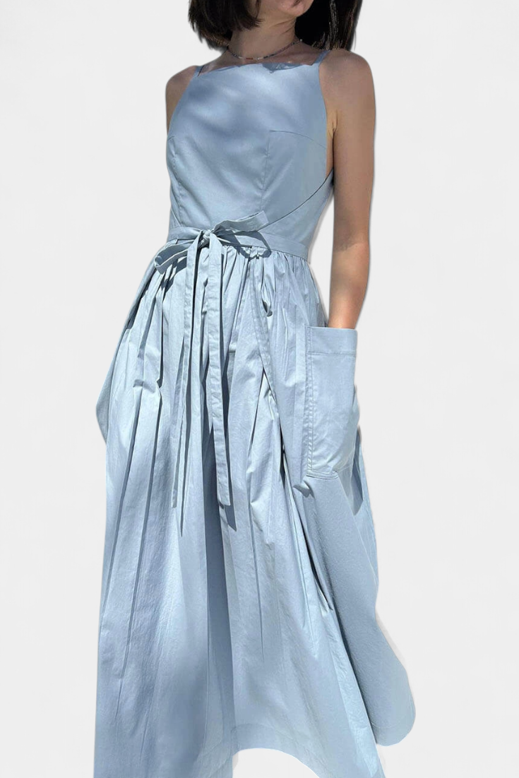 Dezi Long Dress with Side Ties