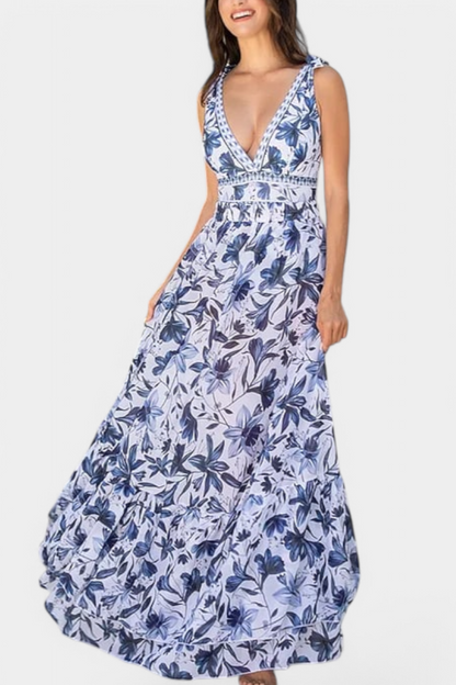 Ahria Floral One-Piece Swimsuit Set