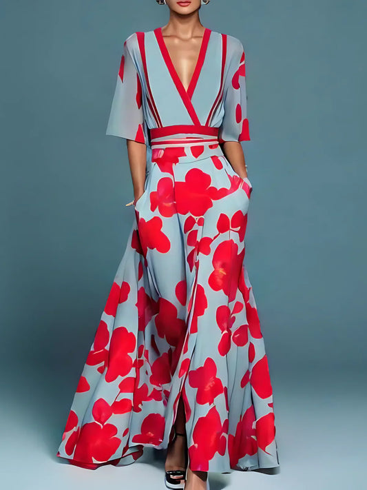 Marisa™ | Elegant Floral Robe