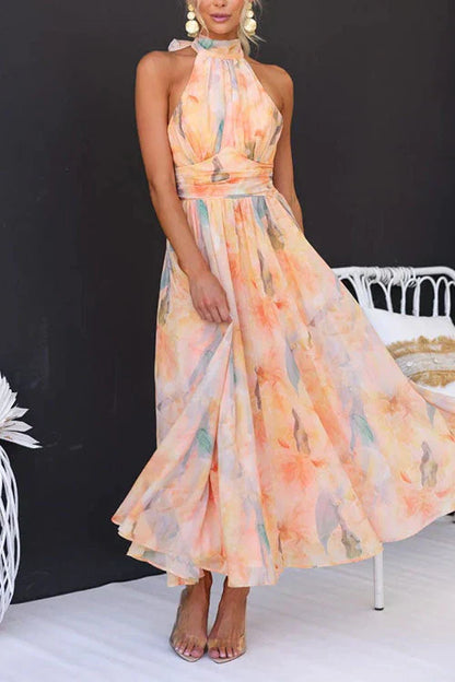 Sari™ | Watercolor Long Dress