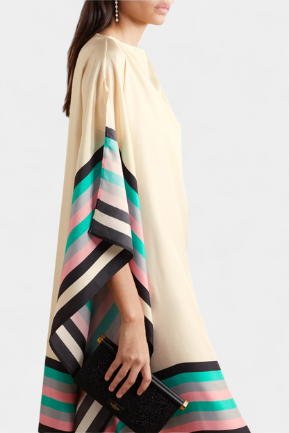 Elenora Loose Fit Geometric Caftan