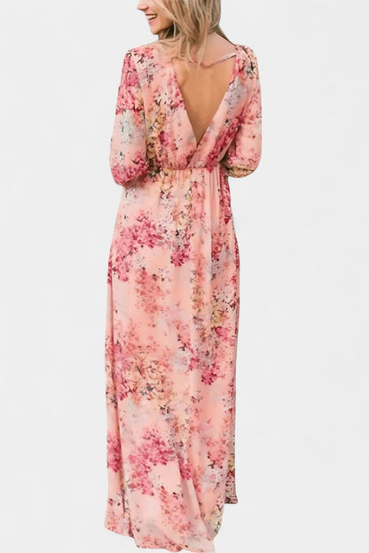Amaliya Boho Floral Maxi Dress
