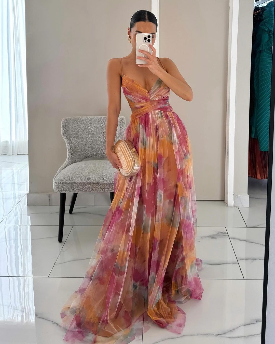 Dörte™ | Floral Long Dress