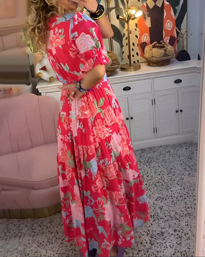Caterina™ | Floral Long Dress
