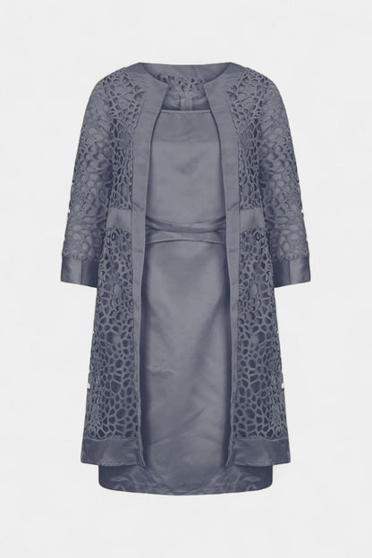 Freya Two-Piece Dress Set with Lace Details
