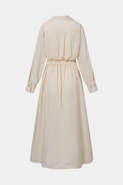 Miriam Retro Long Sleeve Maxi Dress