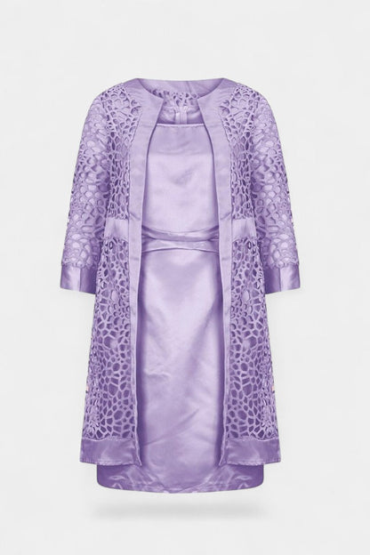 Freya Two-Piece Dress Set with Lace Details