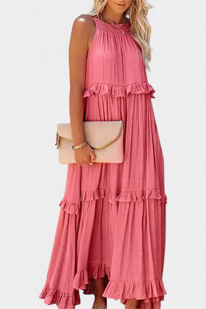 Monica Dress: Classic Comfort and Natural Freshness