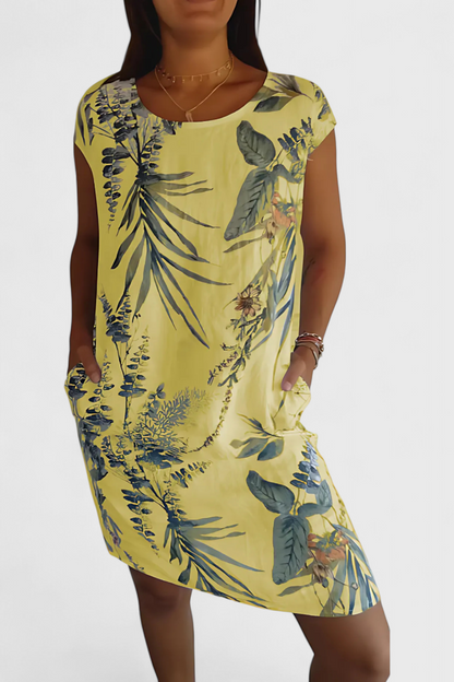 Tereza Casual Round Neck Dress