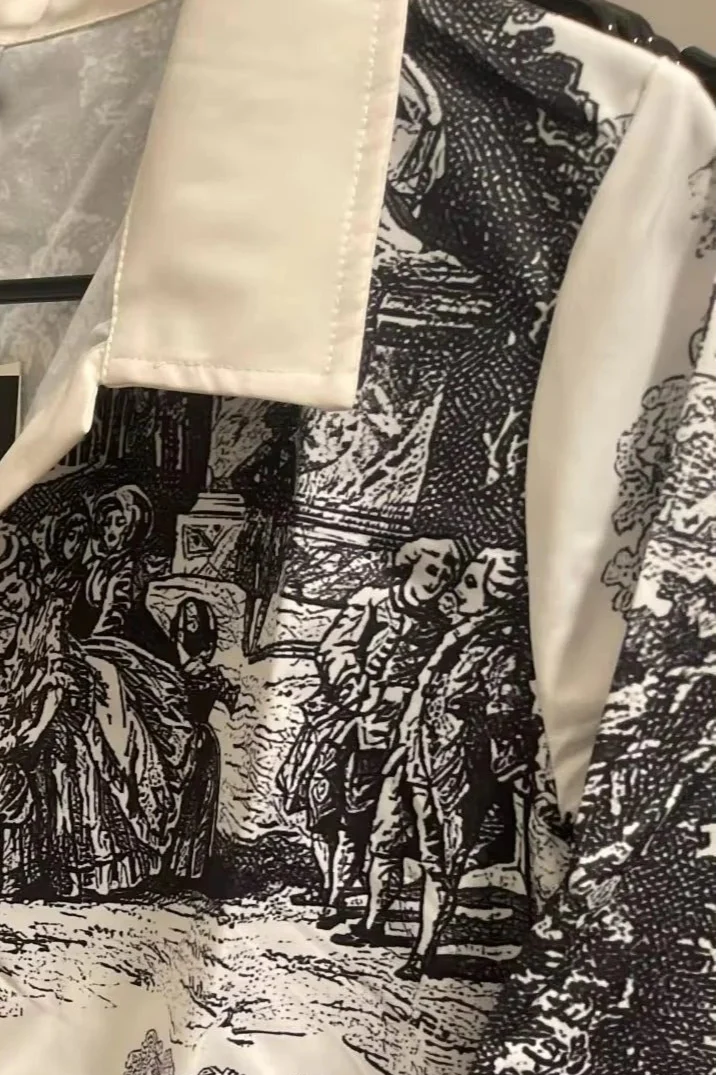 Wilma Landscape Printed Shirt