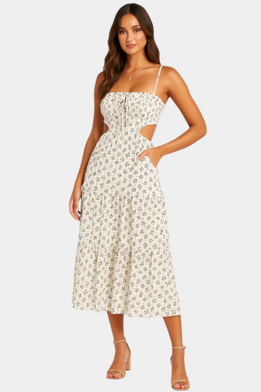 Luzia Floral Midi Dress