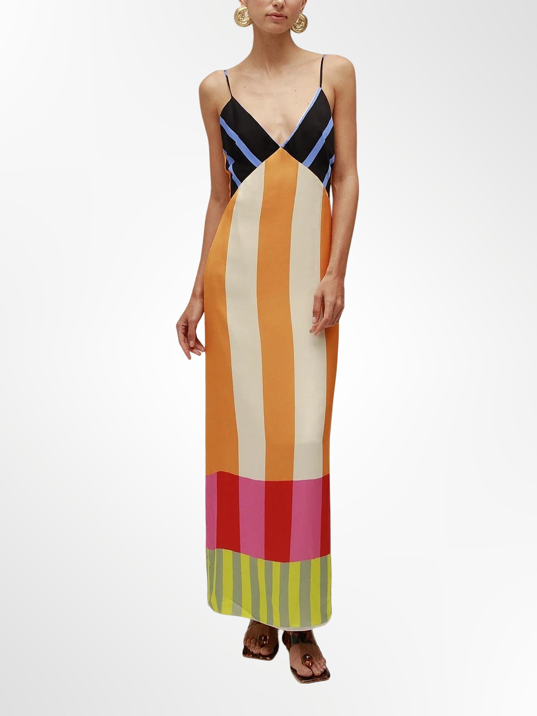 Elsa - Multicolored Long Dress