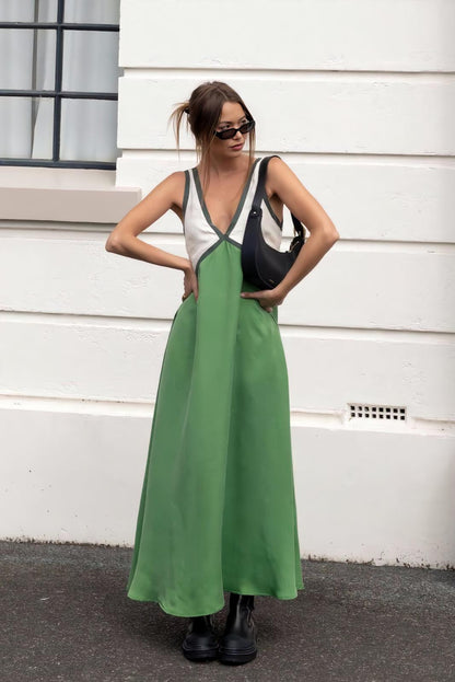Elena - Sleeveless Midi Dress