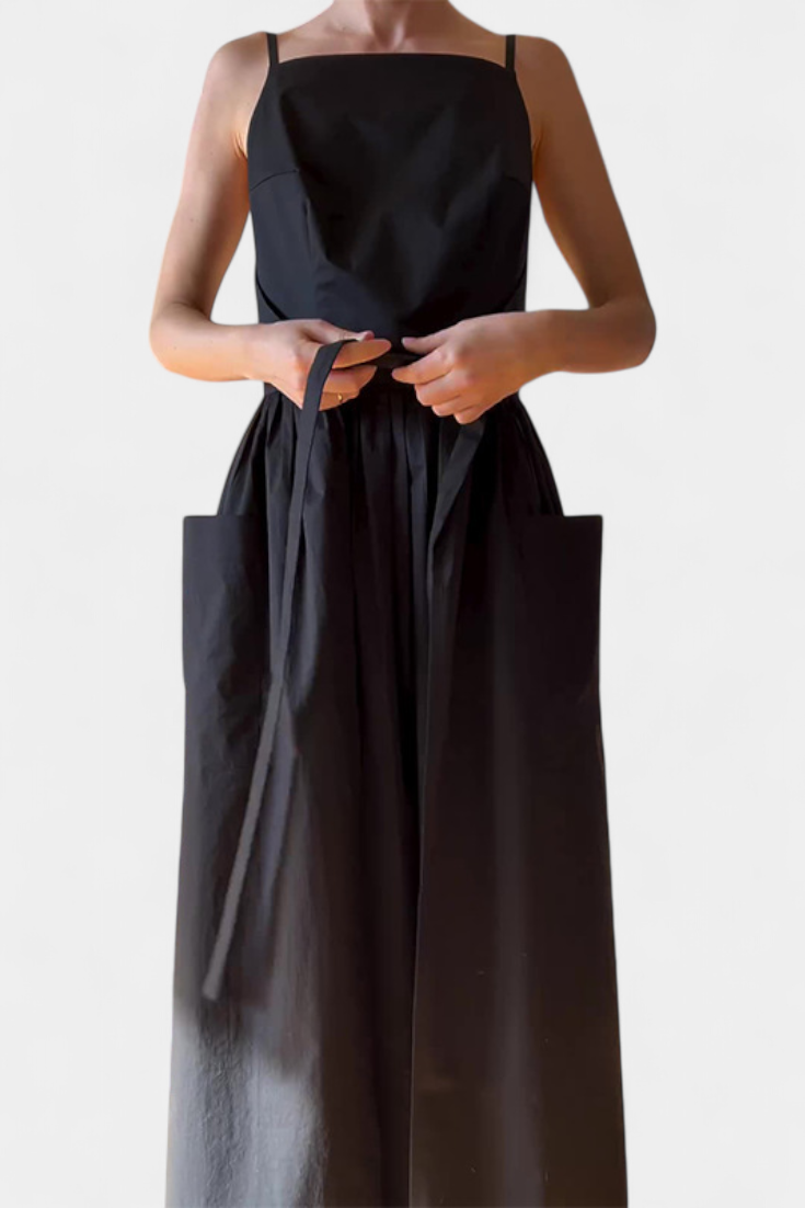 Dezi Long Dress with Side Ties