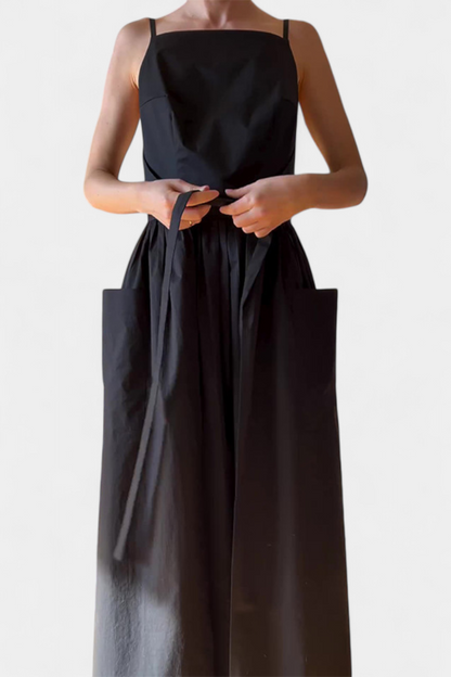 Dezi Long Dress with Side Ties