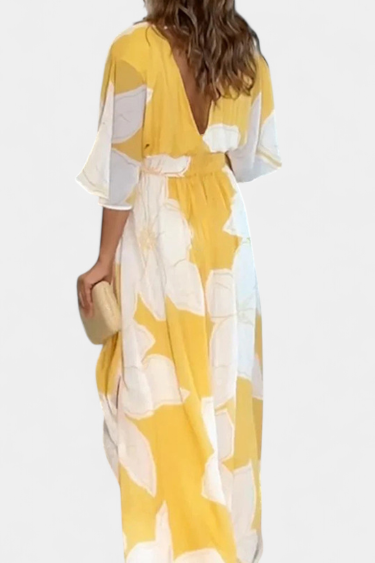 Winona Elegant Harmony Floral Dress