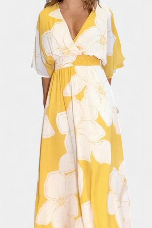 Winona Elegant Harmony Floral Dress