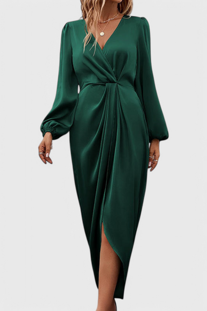 Giada Long Satin Dress
