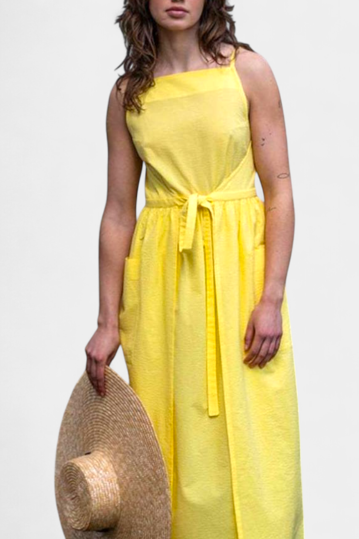 Dezi Long Dress with Side Ties