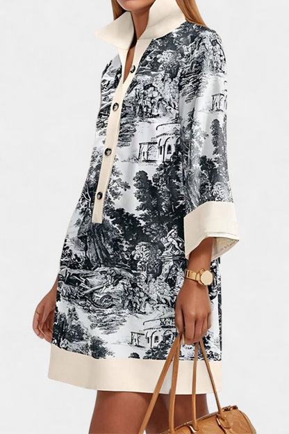 Wilma Landscape Printed Shirt