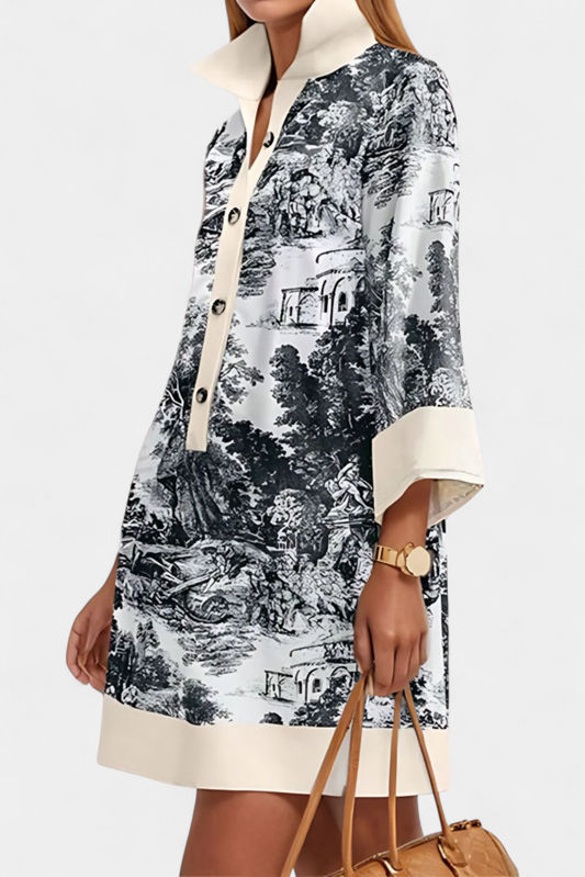 Wilma Landscape Printed Shirt