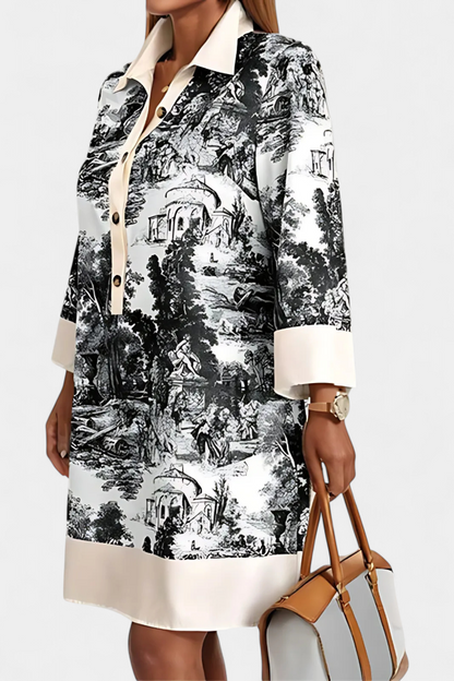 Wilma Landscape Printed Shirt