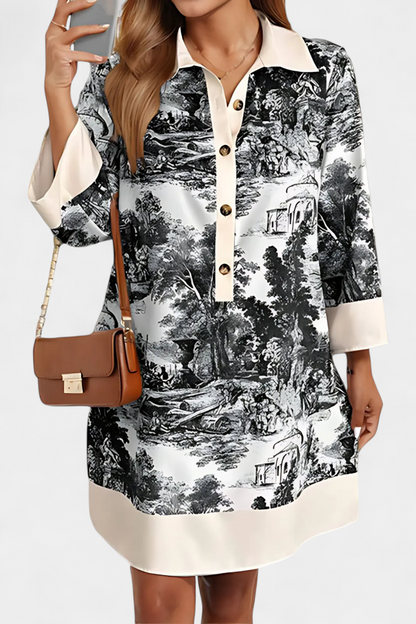 Wilma Landscape Printed Shirt
