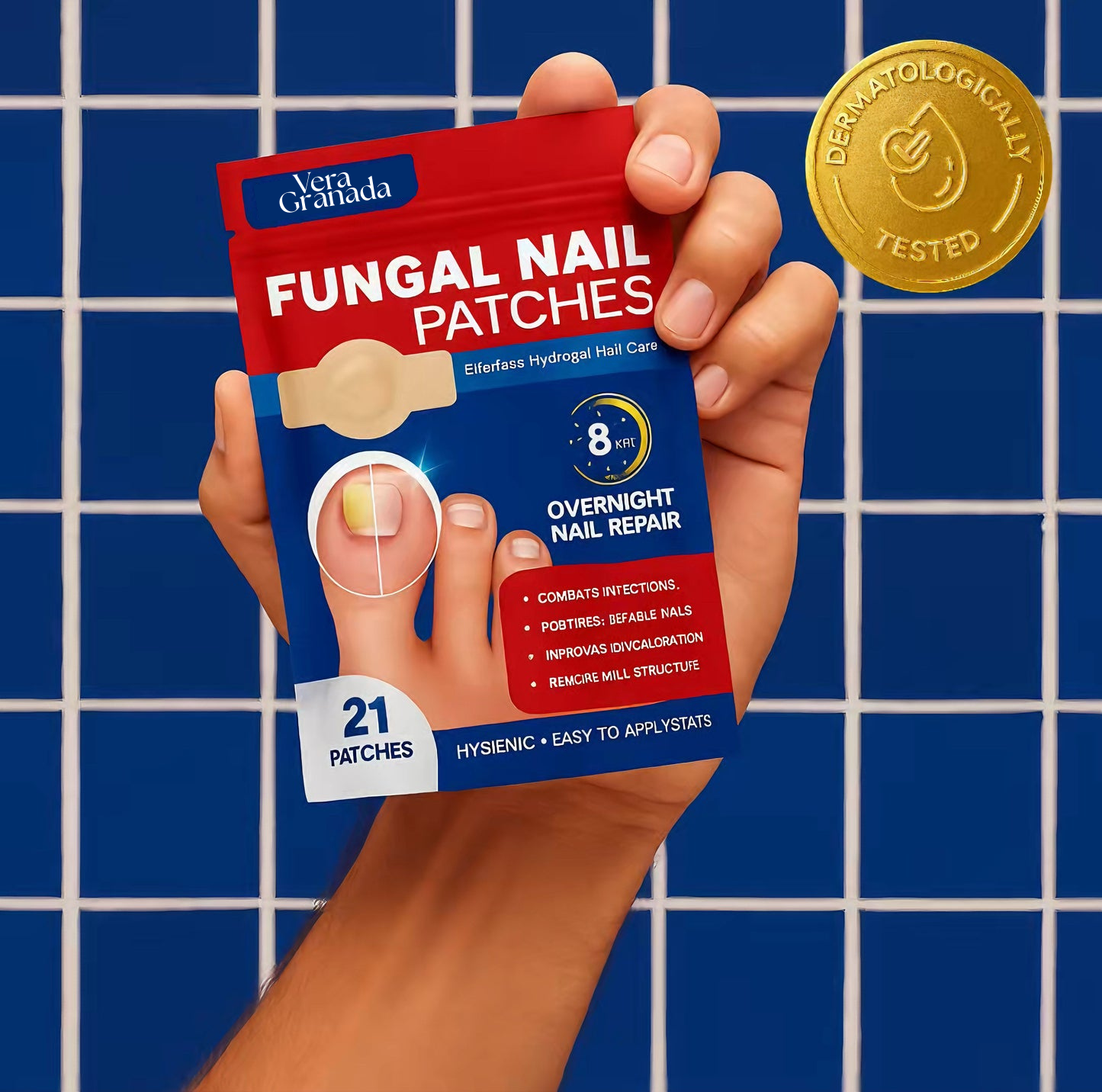 GranadaFix™ Nail Repair Patches