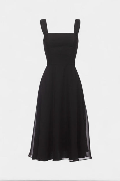Mary Sleeveless Midi A-Line Dress