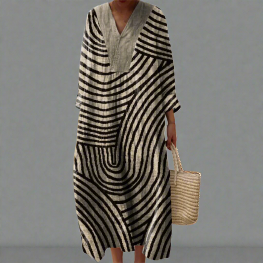 Esther | Sophisticated Geometric Dress