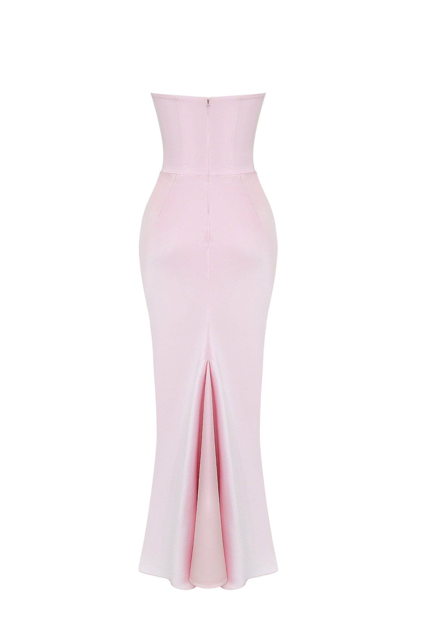 Emily Strapless Draped Maxi Dress