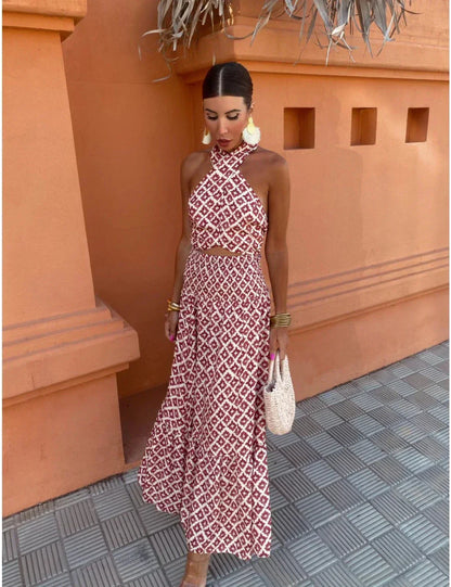 Mickay™ | Women's Chic Off-the-Shoulder Midi Dress