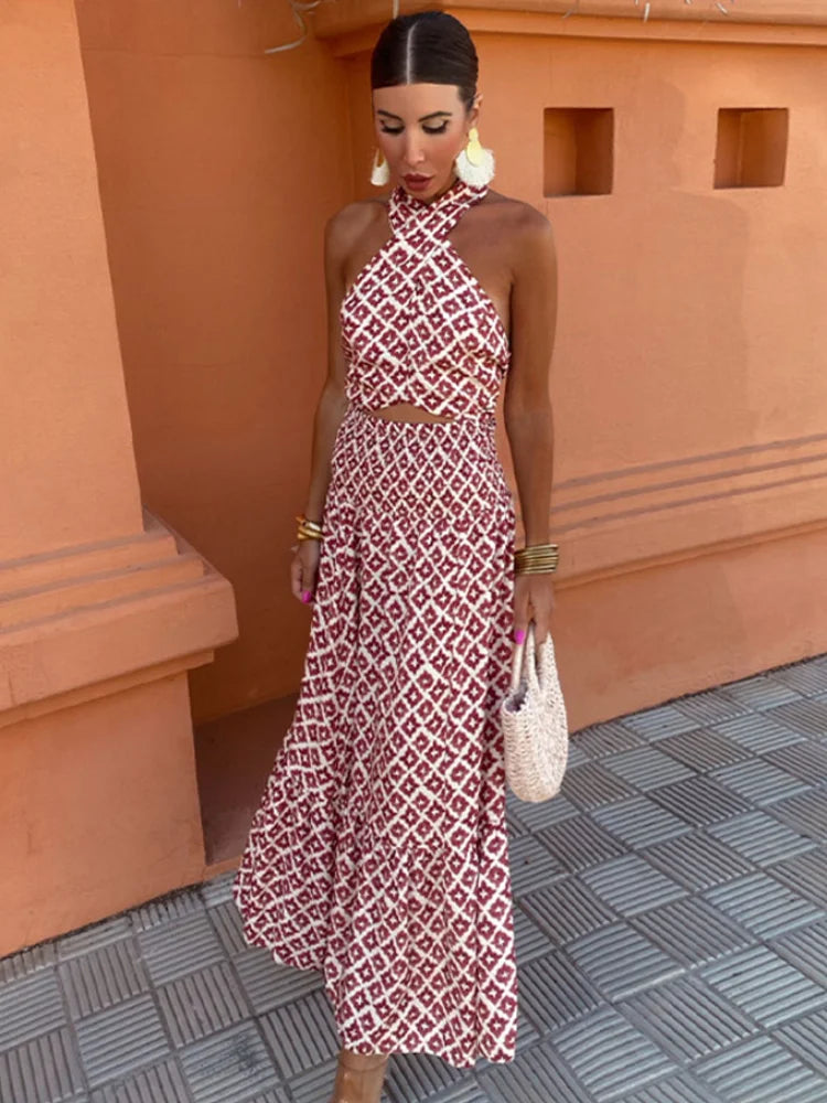 Mickay™ | Women's Chic Off-the-Shoulder Midi Dress