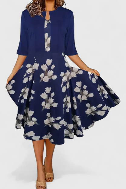 Star Midi Dress and Blazer Set