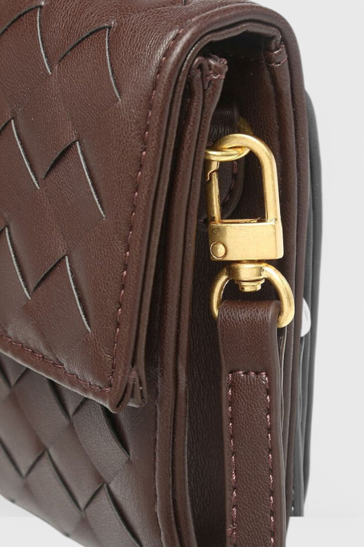 Melanie Clutch with Elegant Gold Knot Detail