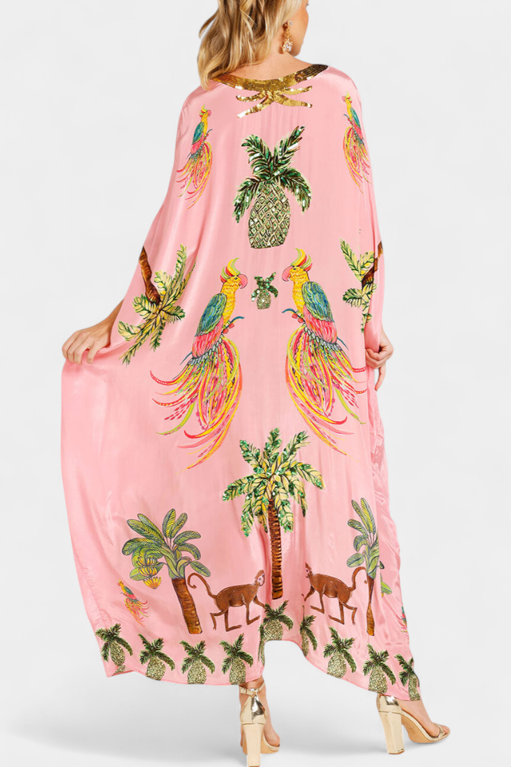 Evangeline Off-the-Shoulder Printed Dress