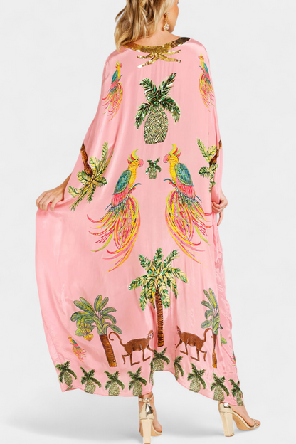 Evangeline Off-the-Shoulder Printed Dress