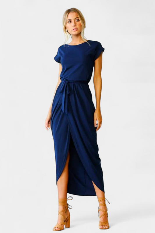 Clarissa Wrap Midi Dress