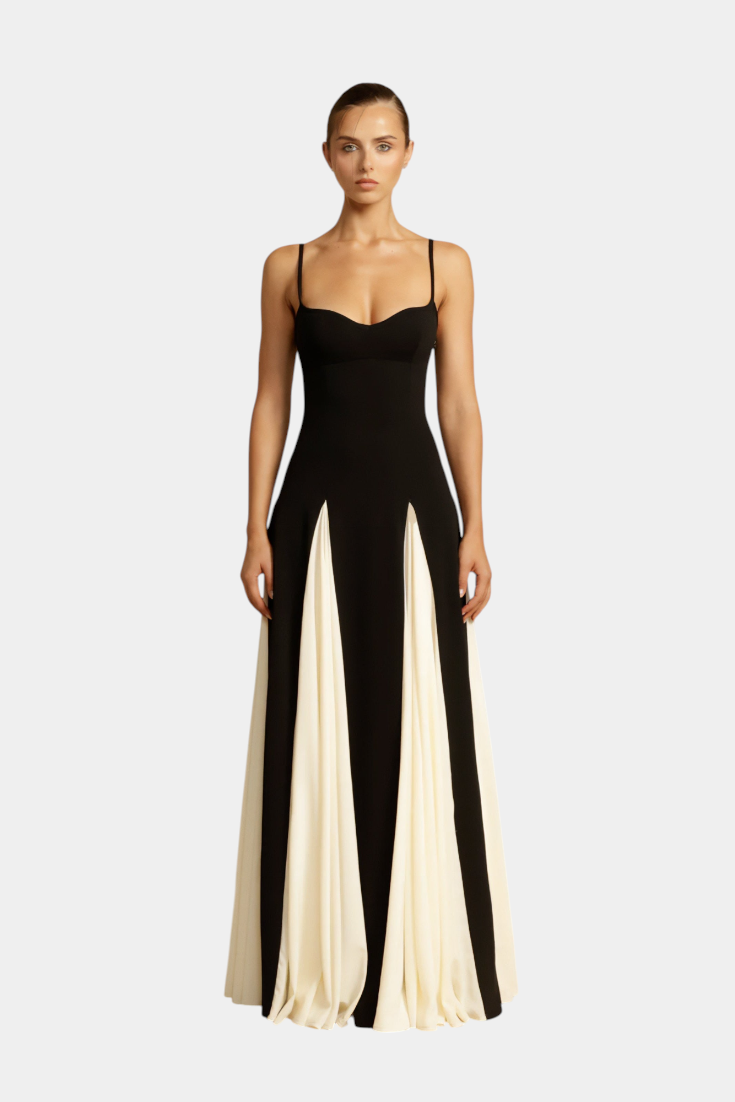 Bicolor Catalina Maxi Dress