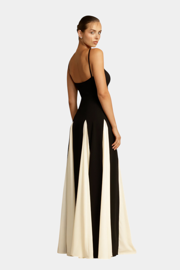 Bicolor Catalina Maxi Dress