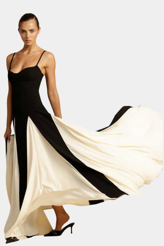 Bicolor Catalina Maxi Dress