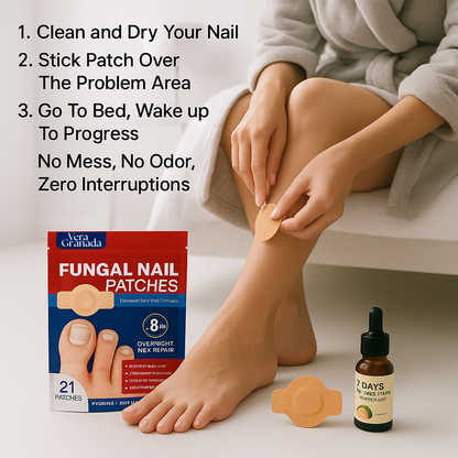 GranadaFix™ Nail Repair Patches