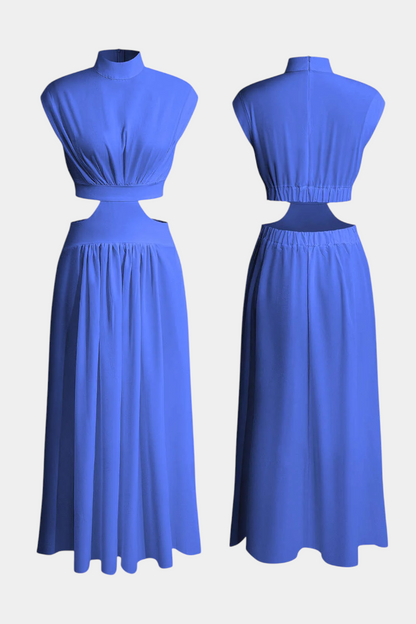 Jocelyn Side Slit Dress Set