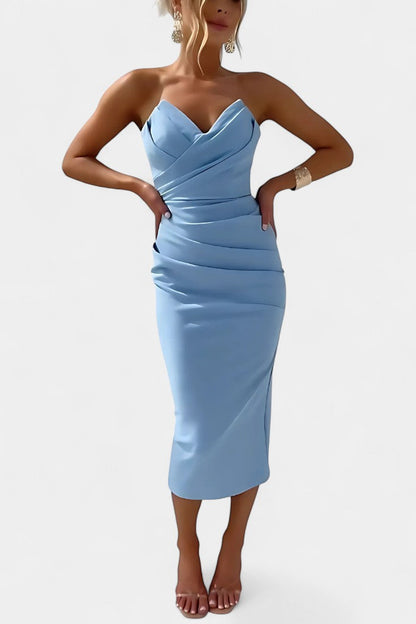 Iveta Strapless and Backless Dress